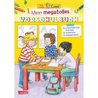 Conni Gelbe Reihe (Beschäftigungsbuch): Mein megatolles Vorschulbuch Sörensen, Hanna; Velte, Ulrich (Illustrationen) Gebundene Ausgabe 