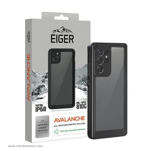 Image of Eiger Samsung Galaxy S22 Ultra Outdoor-Cover Avalanche Schwarz (EGCA00351)