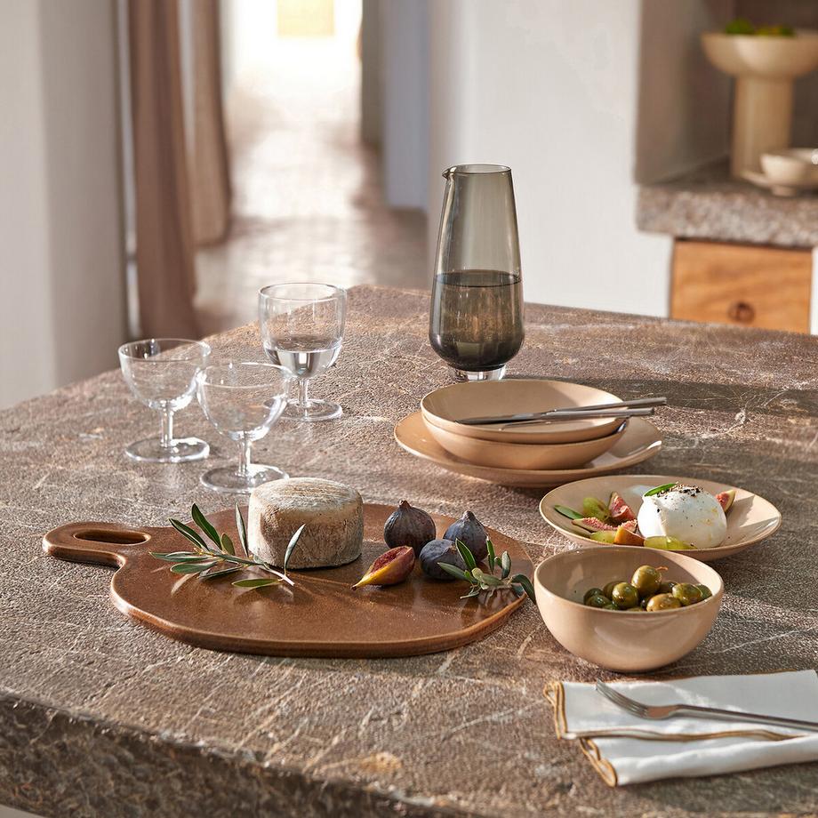 AM.PM Set aus 4 Pastatellern aus emailliertem Steinzeug  