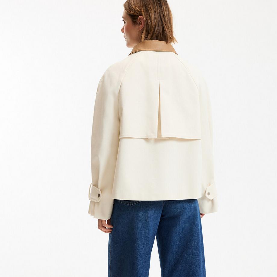 La Redoute Collections  Jacke mit kontrastierendem Kragen 