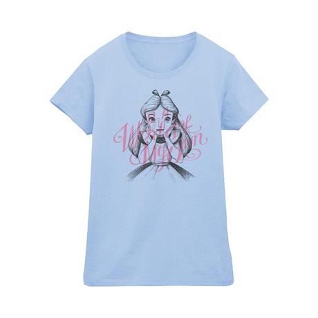 Disney  Tshirt ALICE IN WONDERLAND IN A WORLD OF MY OWN 