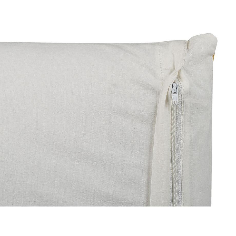 Beliani Dekokissen 2er Set aus Baumwolle Klassisch CALATHEA  