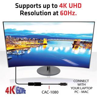 Club3D  Club 3D DisplayPort 1.4 auf HDMI 2.0b HDR Aktiver Adapter 