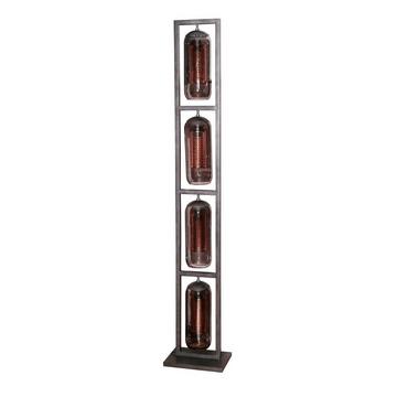 Lampadaire Verre Fumé 4L