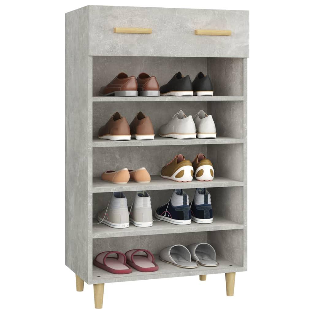 VidaXL Armoire à chaussures bois d'ingénierie  