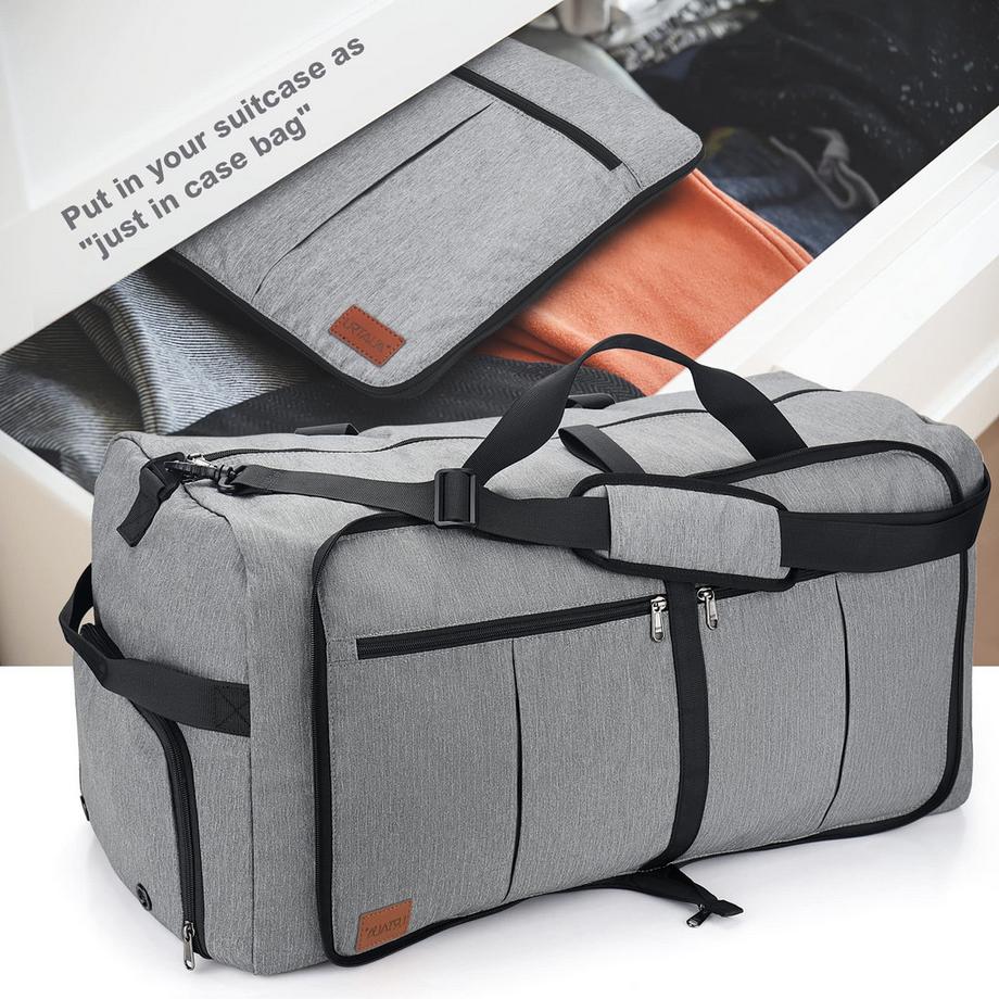 Only-bags.store Sac de voyage pliable et imperméable avec compartiment à chaussures  
