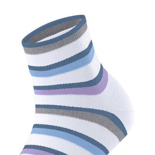 Burlington Rib Stripe Knöchelsocken  