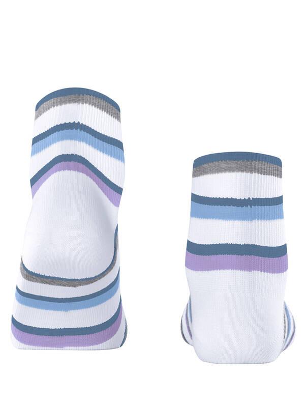 Burlington Rib Stripe Knöchelsocken  