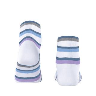 Burlington Rib Stripe Knöchelsocken  