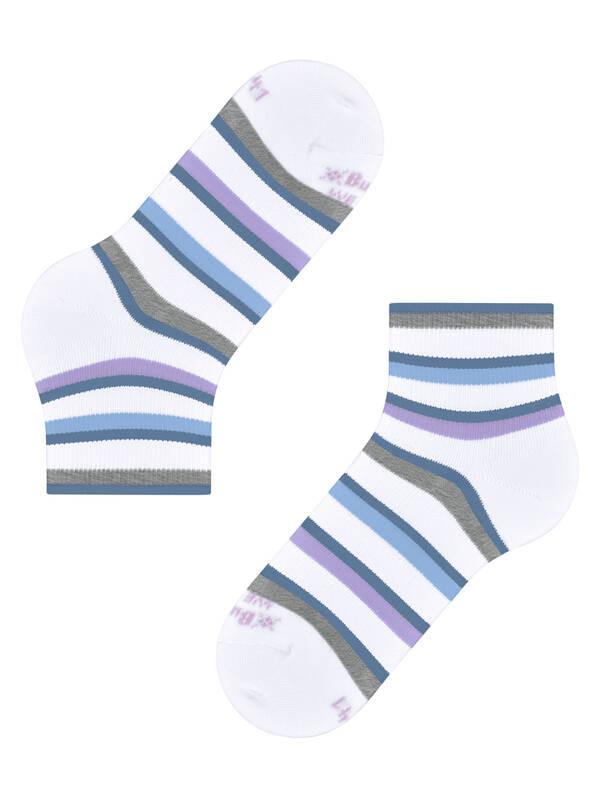 Burlington Rib Stripe Knöchelsocken  