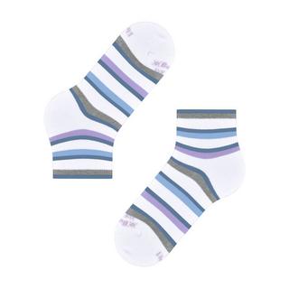 Burlington Rib Stripe Knöchelsocken  