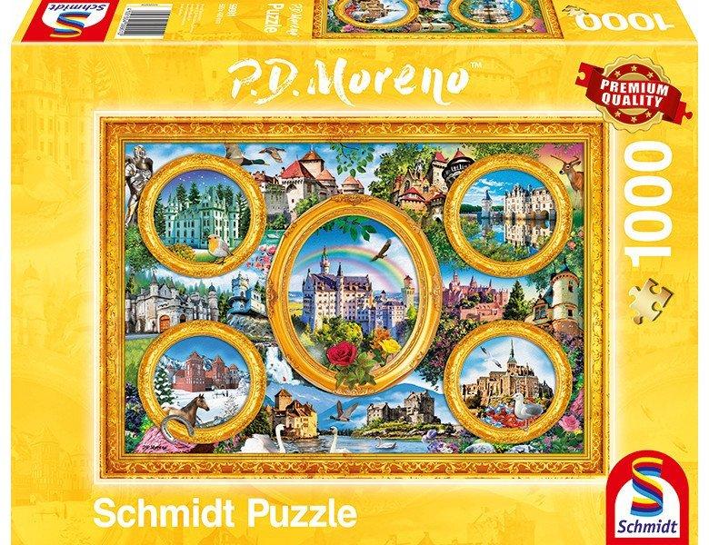 Schmidt  Puzzle Schlösser (1000Teile) 
