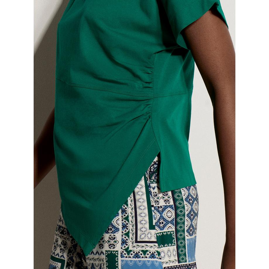APRICOT Jersey T-Shirt Asymmetrischer Saum  