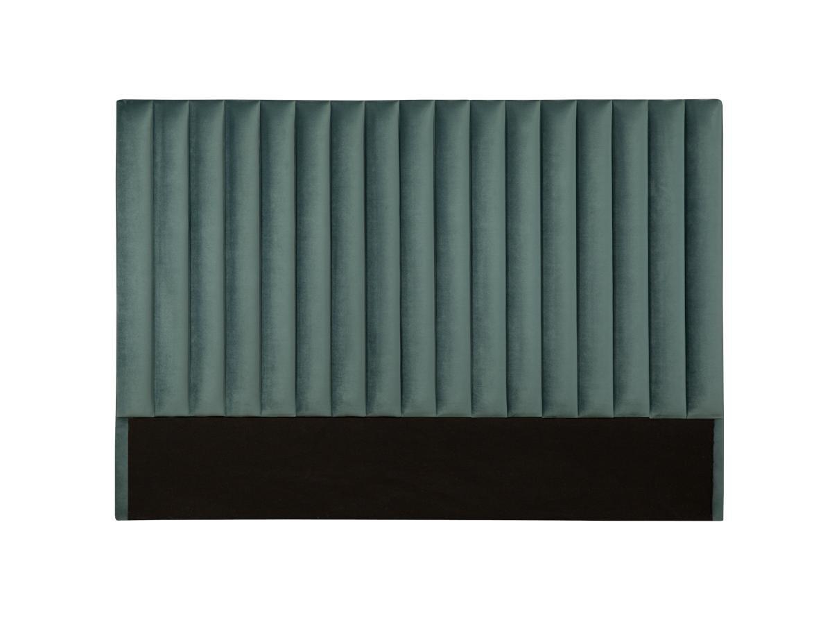 Image of Bettkopfteil Samt Mandelgrün SARAH Bettkopfteil Samt Mandelgrün SARAH