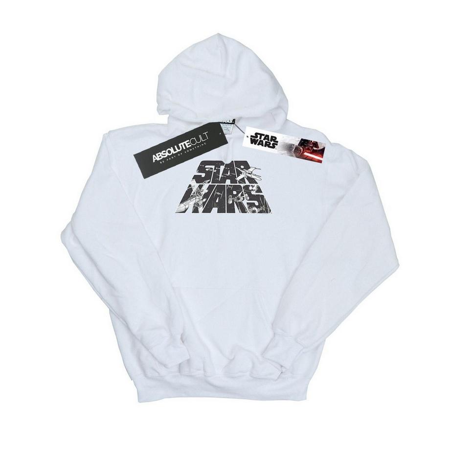 Sweat à capuche motiftyle logo