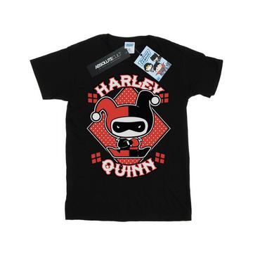 Chibi Harley Quinn Badge TShirt