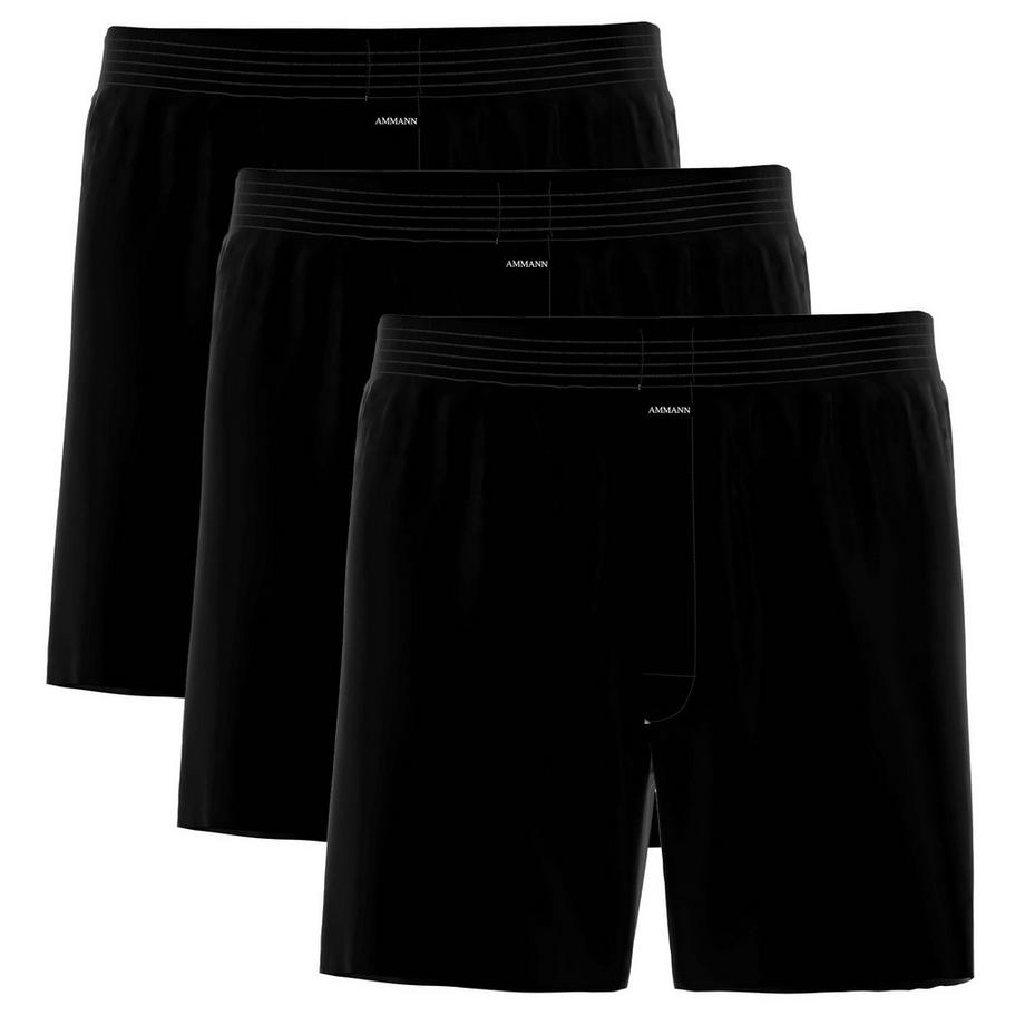 Boxershort  3er Pack Bequem sitzend-Basic Cotton Boxer Short 3P
