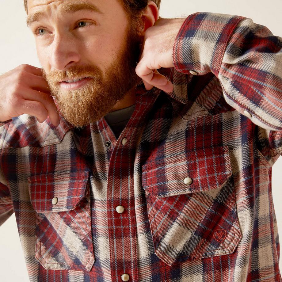 Ariat Harlen Chemise Manches Longues Rétro à Boutons Pression  