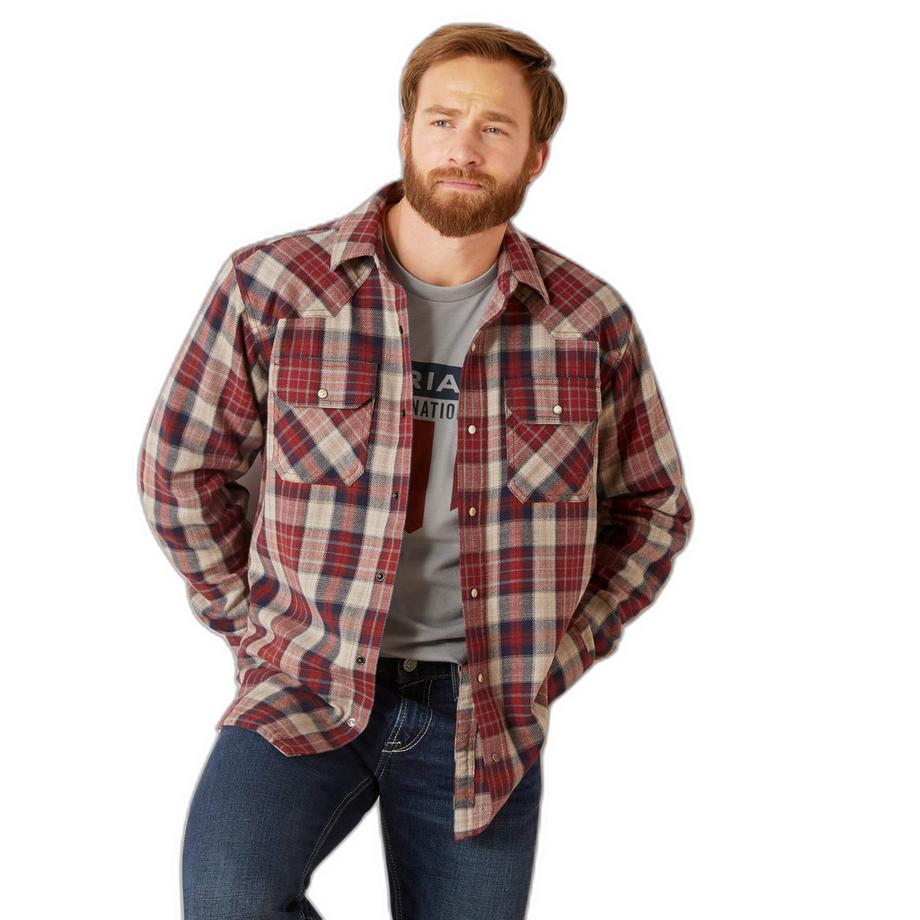 Ariat Harlen Chemise Manches Longues Rétro à Boutons Pression  