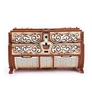 Wood Trick  Bausatz Schatzkiste Swarovski (192Teile) 