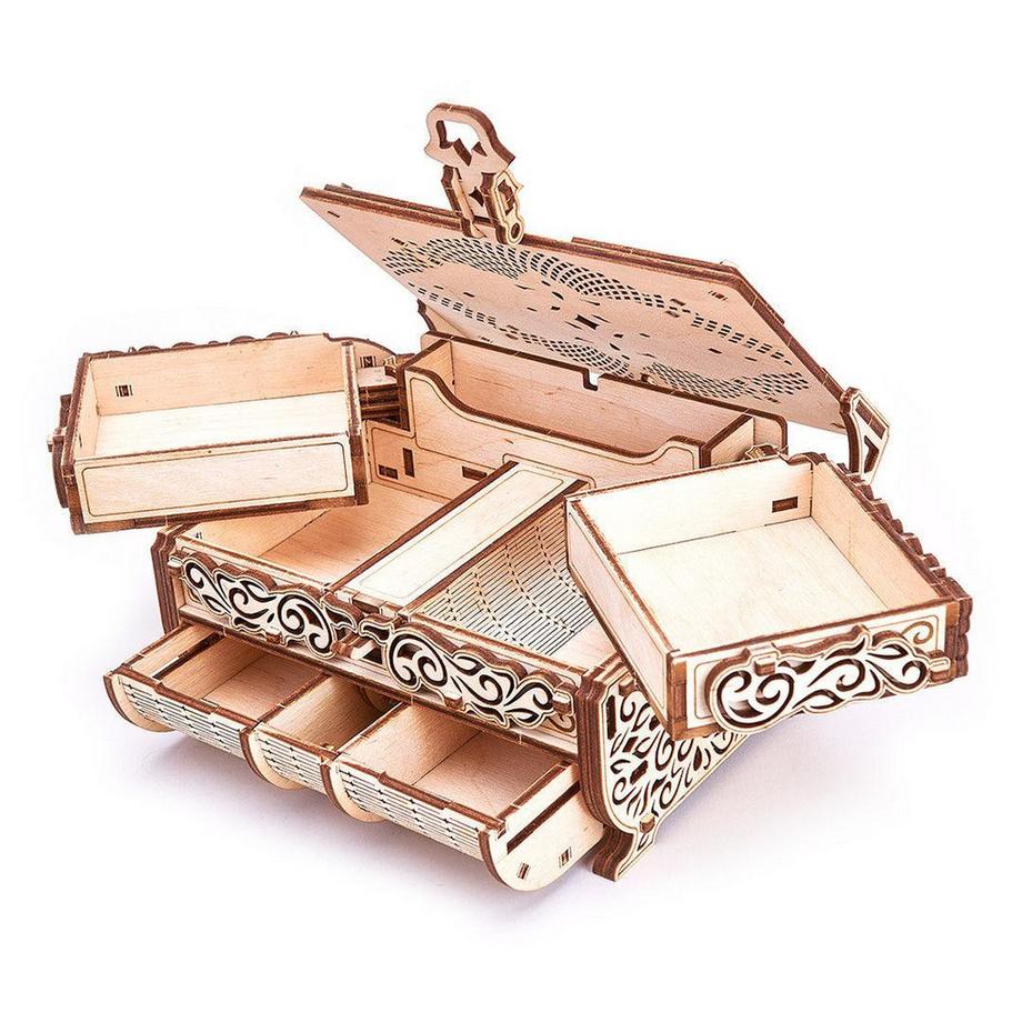 Wood Trick  Bausatz Schatzkiste Swarovski (192Teile) 