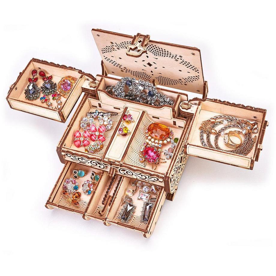 Wood Trick  Bausatz Schatzkiste Swarovski (192Teile) 