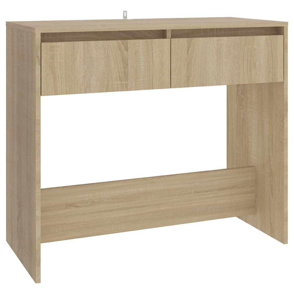 VidaXL Table console bois d'ingénierie  