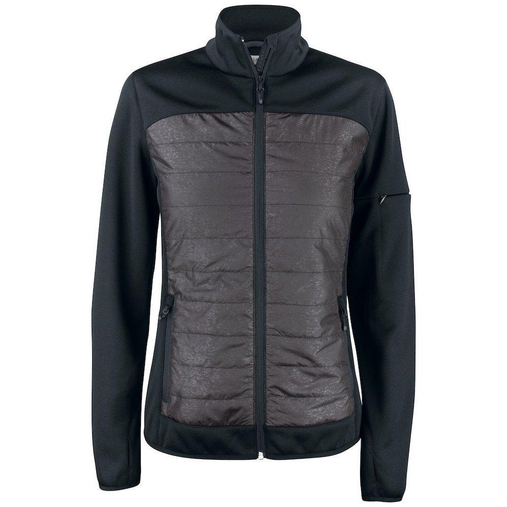 Image of Custer Steppjacke Reflektierend Damen Schwarz M