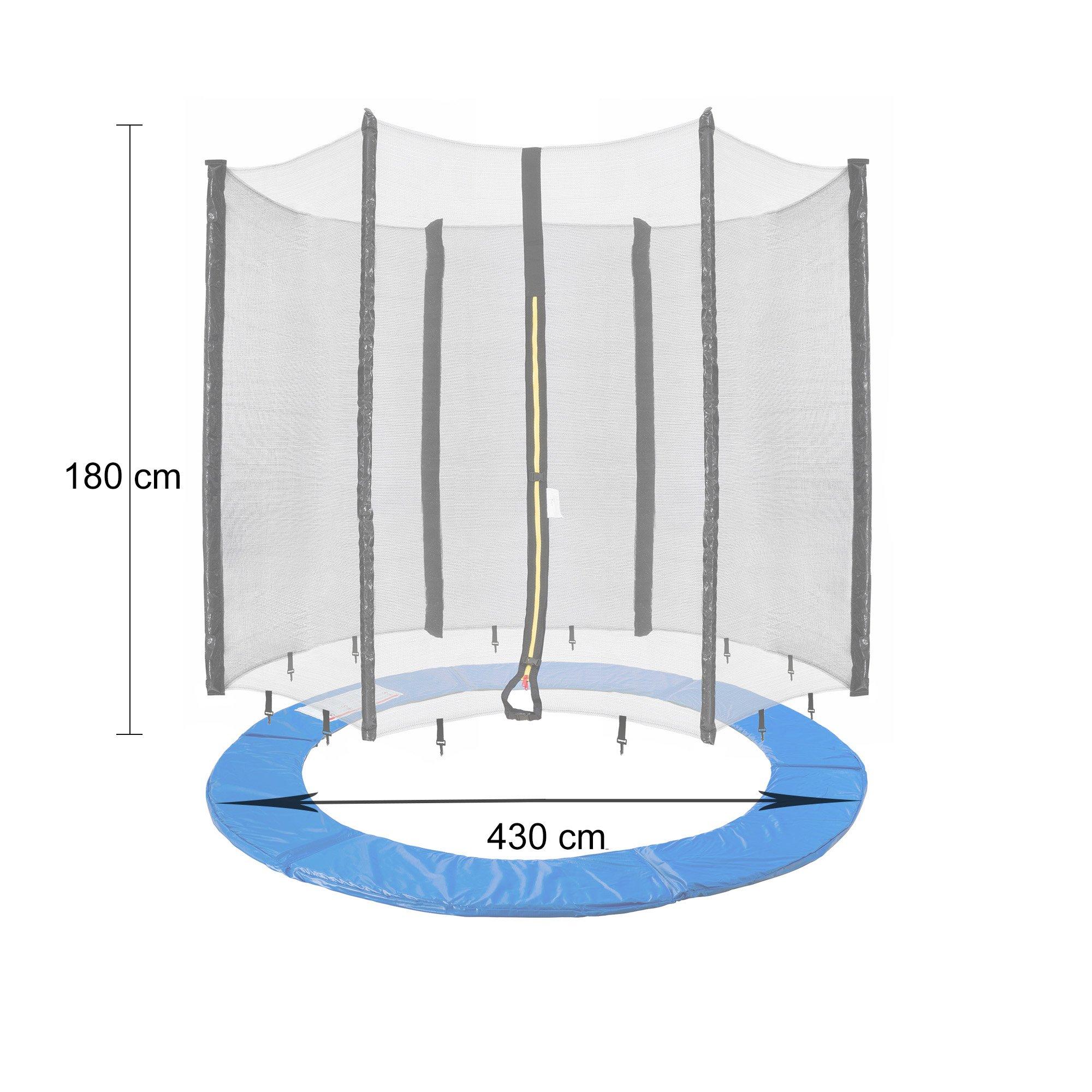 Arebos  Rete di sicurezza per trampolino + Rete di protezione dei bordi Ricambi per trampolino 