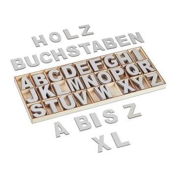 jeu de lettres en bois avec 208 pièces