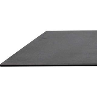 mutoni Tavolo da pranzo Triple-X in vetroceramica nero 200x100  