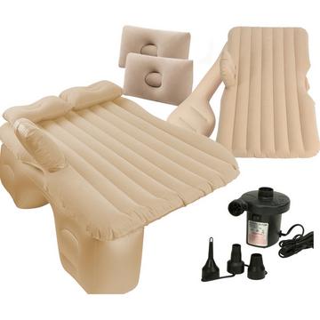 Materasso per lettino auto gonfiabile + pompa beige