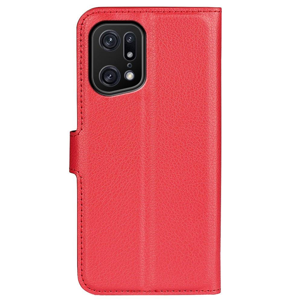 Cover-Discount  OPPO Find X5 Pro - Leder Etui Hülle 