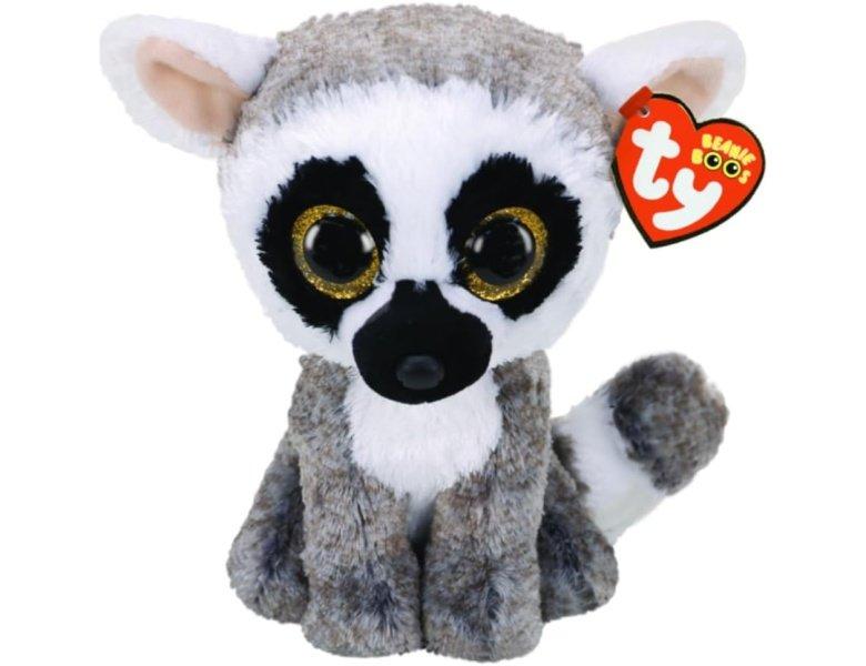 Ty Glubschi  Ty Beanie Boo's Linus Lemur 15cm 
