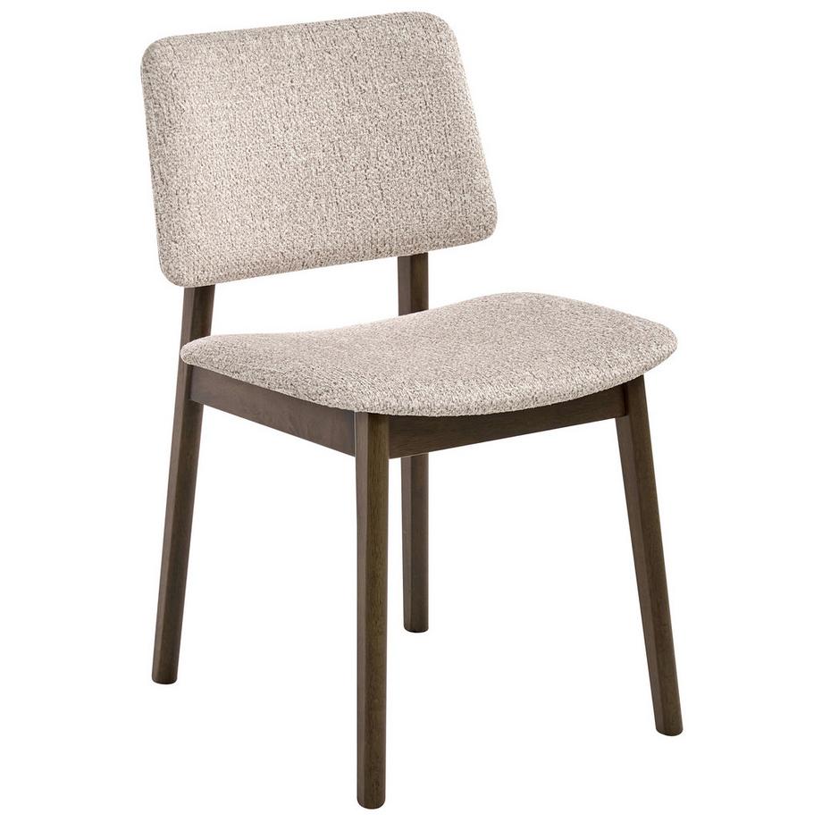 Beliani Lot de 2 chaises de salle à manger en Bouclé Cottage BLANE  