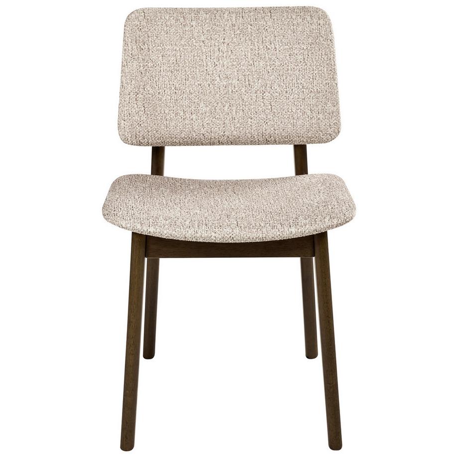Beliani Lot de 2 chaises de salle à manger en Bouclé Cottage BLANE  