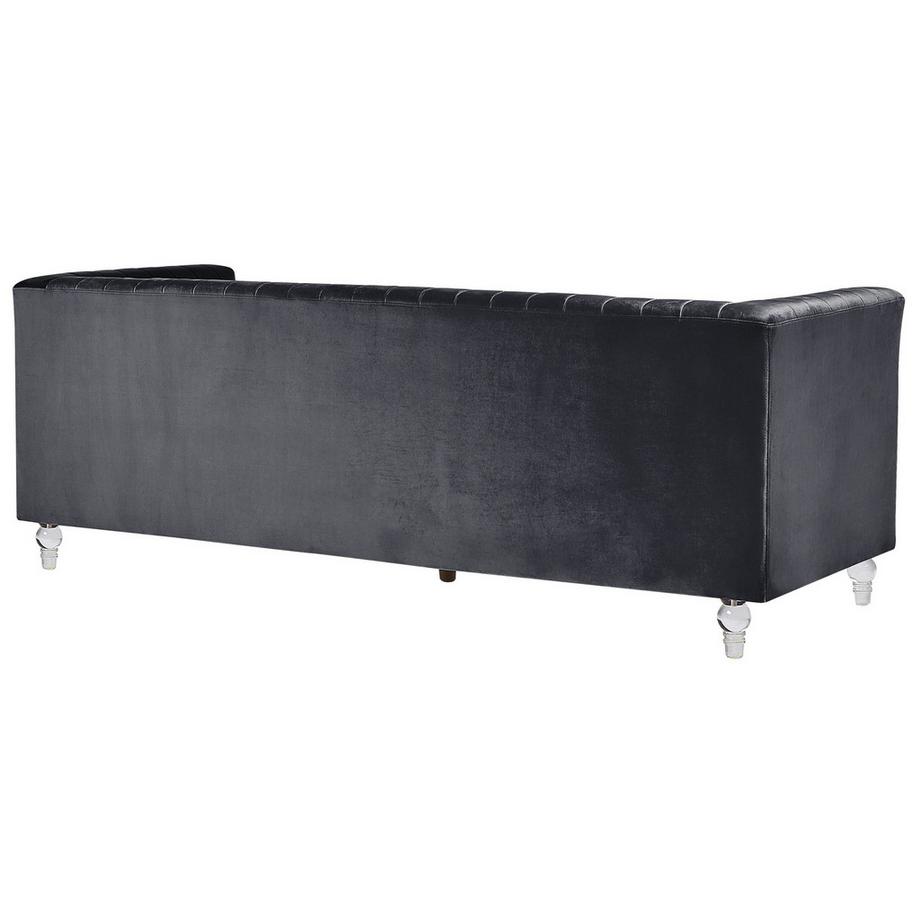 Beliani 3 Sitzer Sofa aus Samtstoff  ARVIKA  
