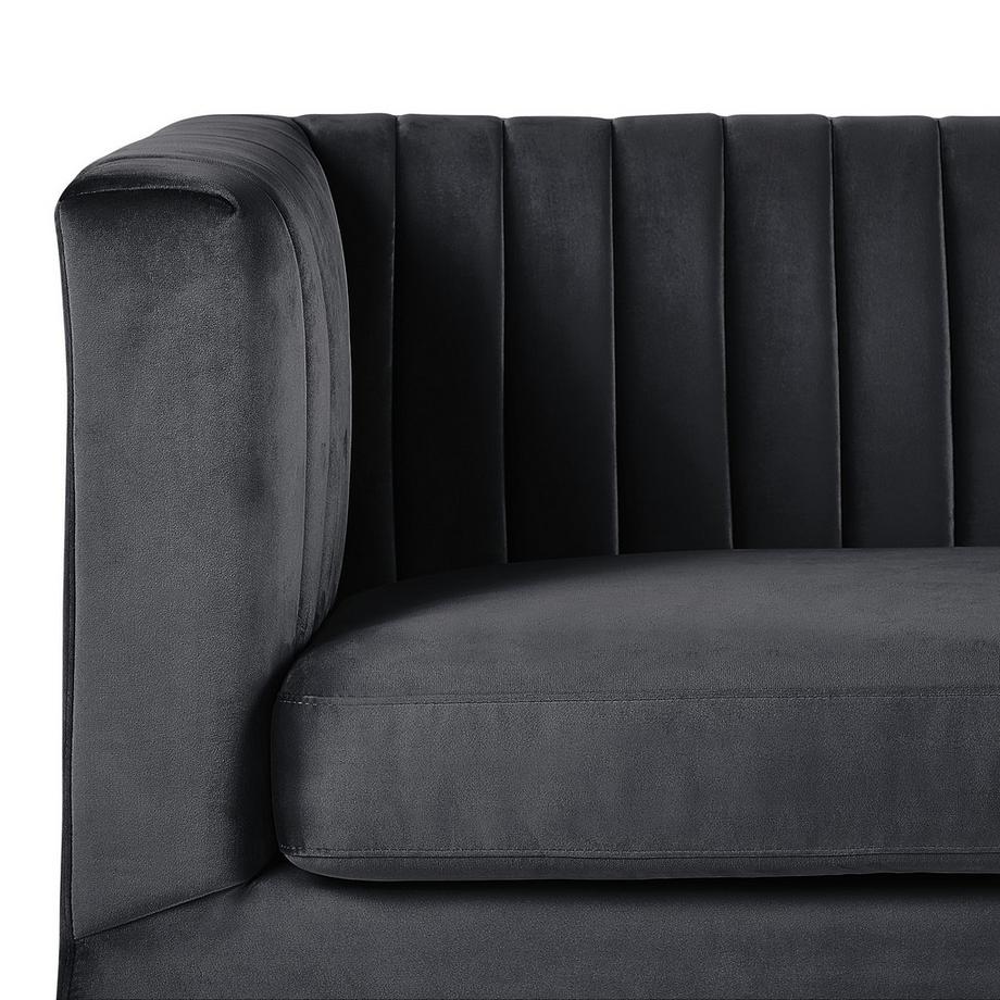 Beliani 3 Sitzer Sofa aus Samtstoff  ARVIKA  