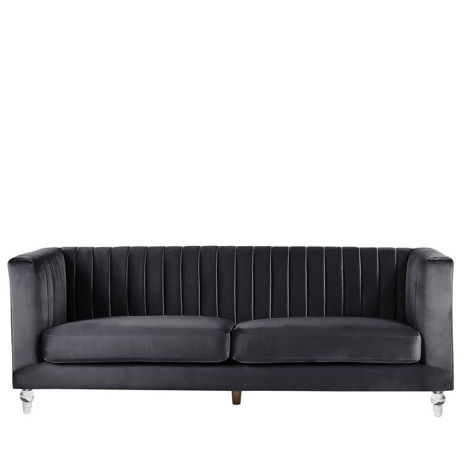 3 Sitzer Sofa aus Samtstoff  ARVIKA