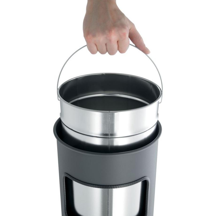 DURABLE Abfalleimer mit Ascher  