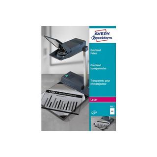 Avery-Zweckform  AVERY ZWECKFORM Laser Film 0.1mm A4 3552 100 Blatt 