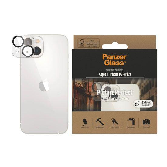 PanzerGlass  Verre de protection caméra pour iPhone 14/14 Plus 