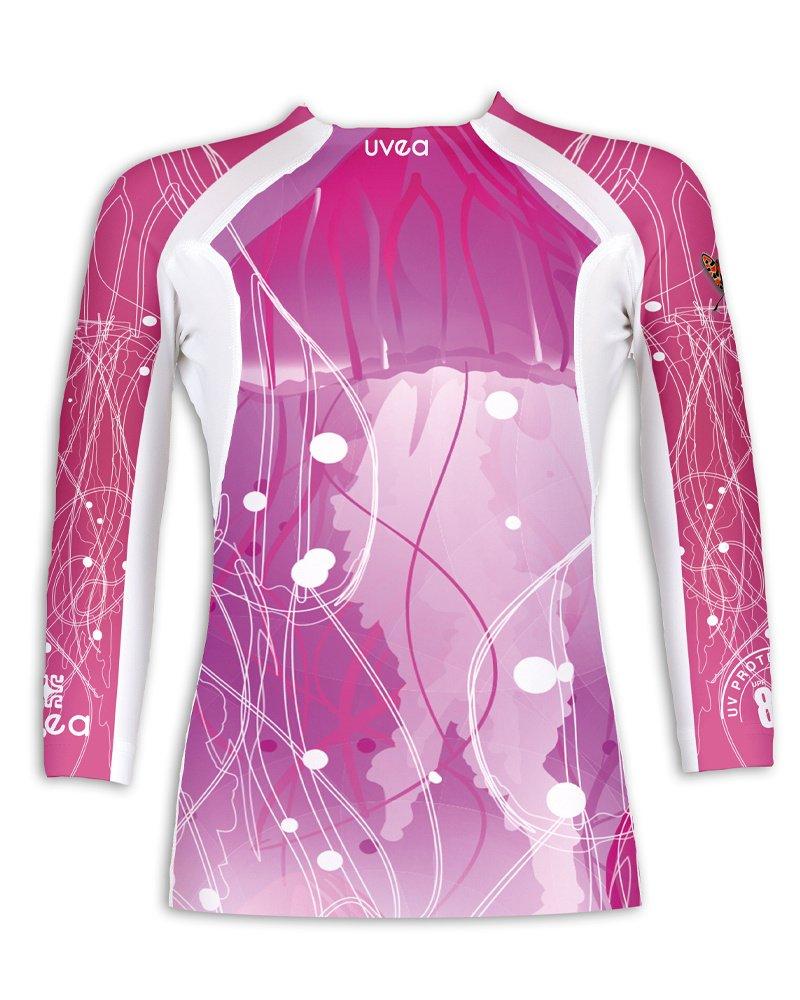 Image of Kinder Upf 80 Badeshirt Indiana Jellyfish Unisex Pink 92-98