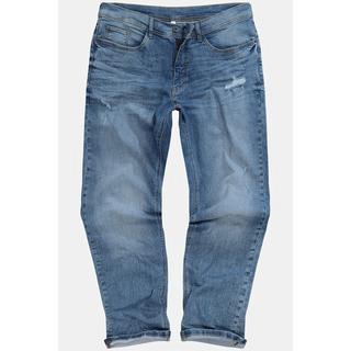 Sthuge  Jeans con FLEXLASTIC®, effetto sdrucito e taglio dritto a cinque tasche, fino alla tg. 70/35 