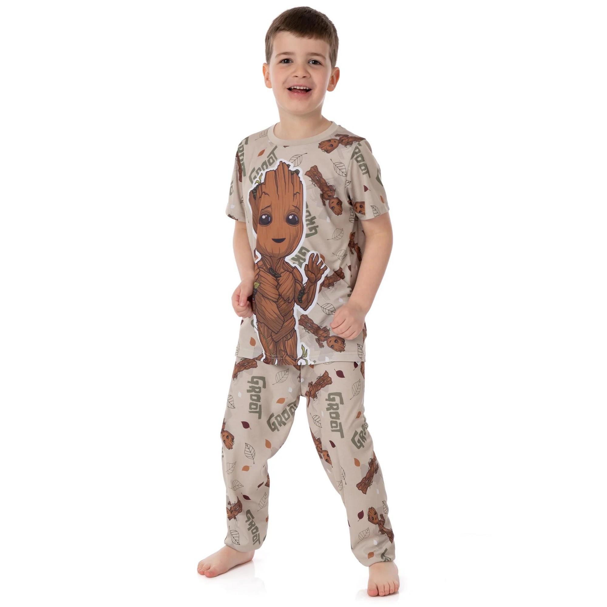 Guardians Of The Galaxy  I Am Groot Schlafanzug 