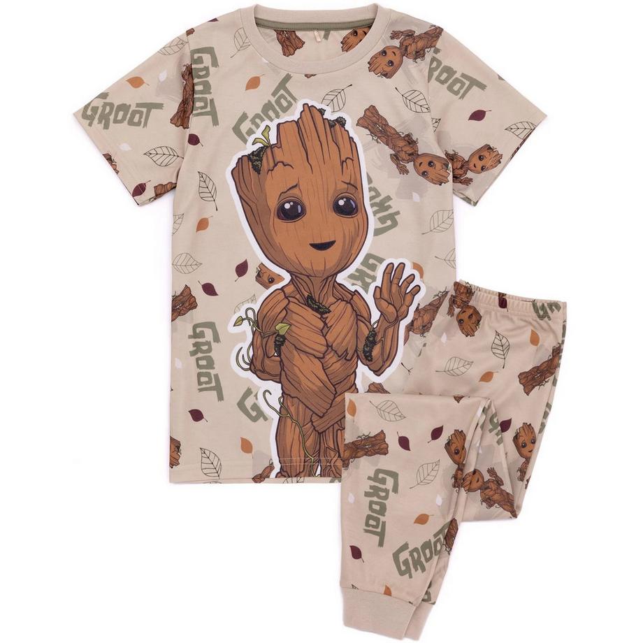 Guardians Of The Galaxy  I Am Groot Schlafanzug 
