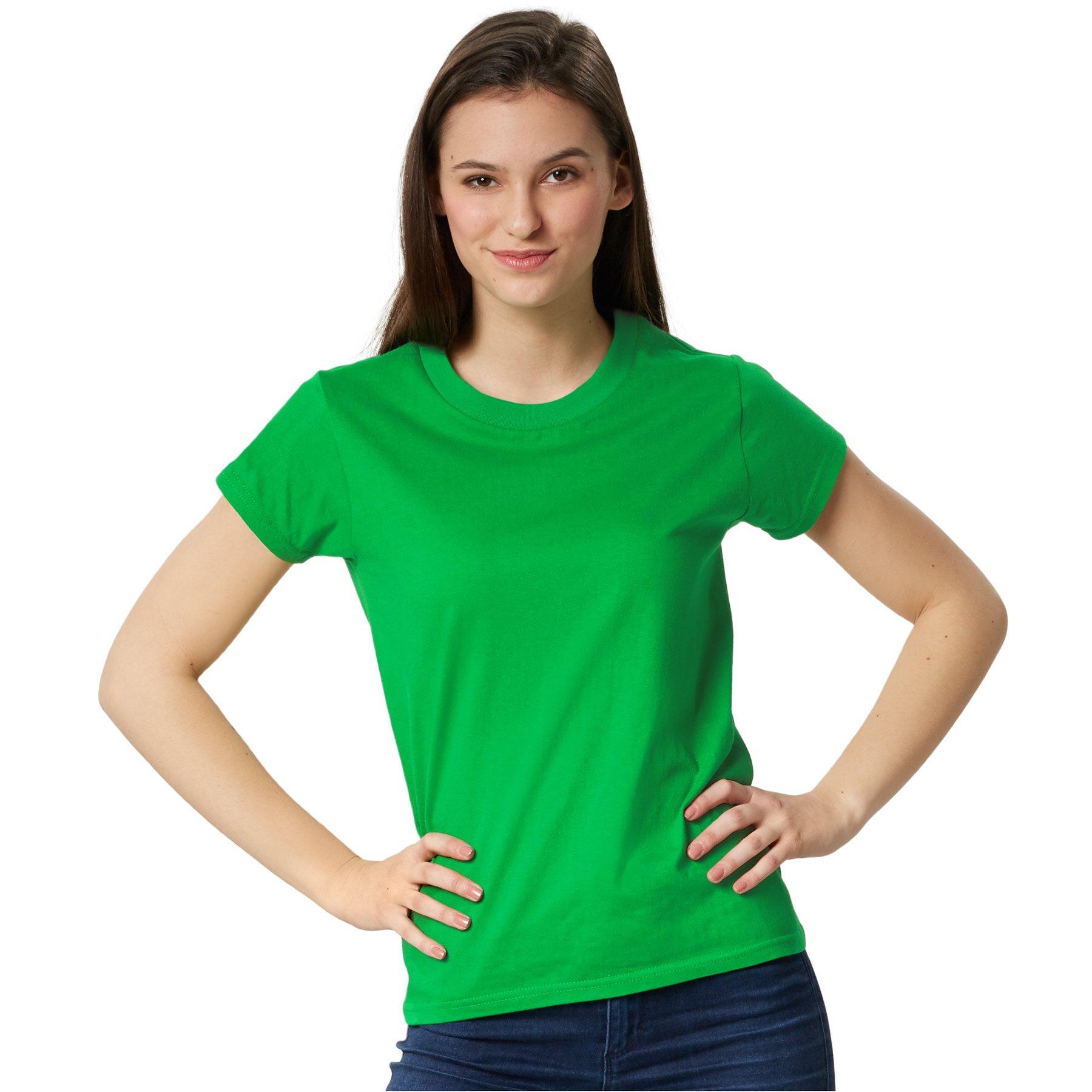Image of T-shirt Frauen Damen Grün L