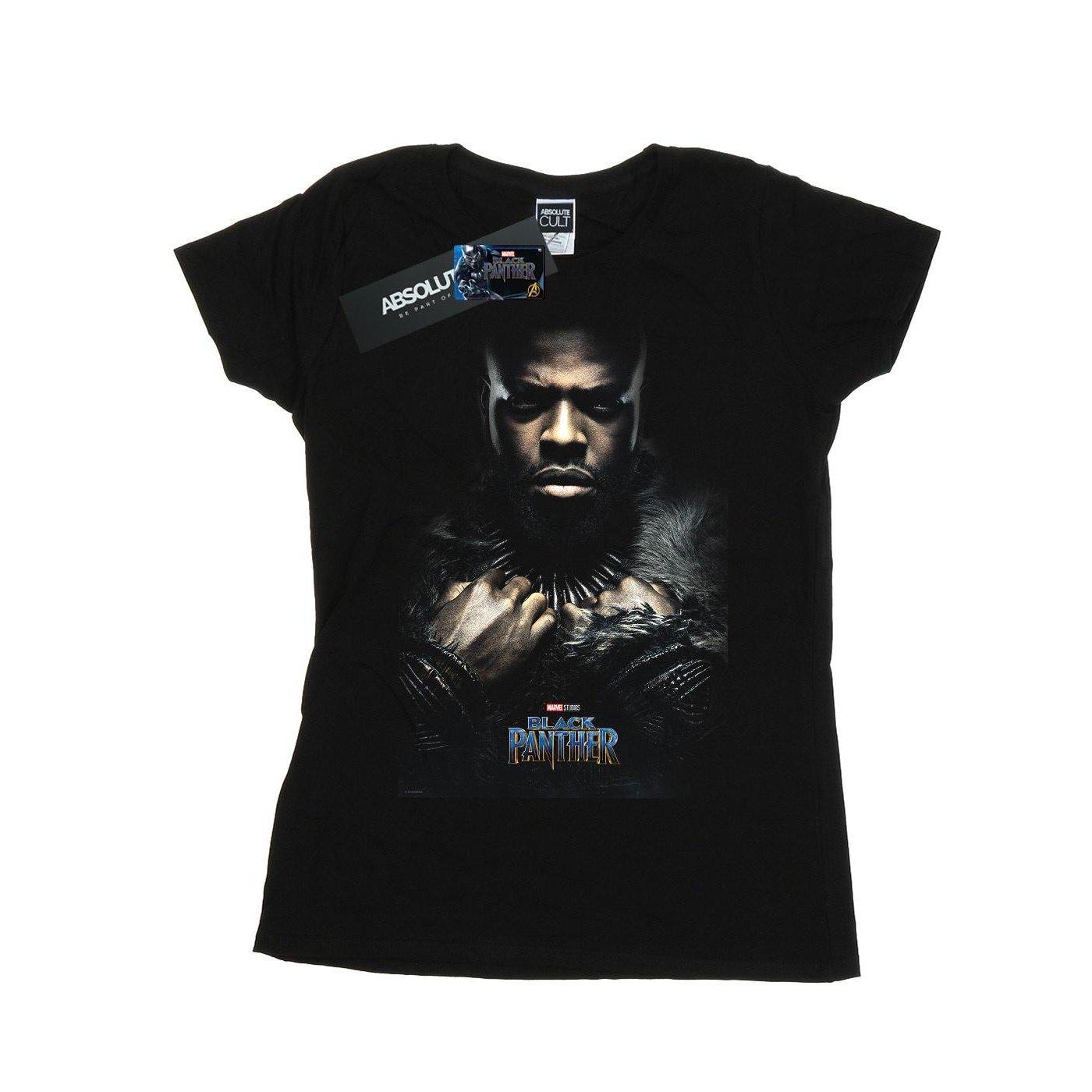 Image of Black Panther M'baku Poster Tshirt Damen Schwarz S