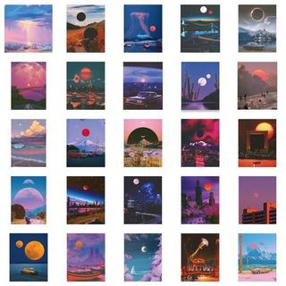 Gameloot Packung Aufkleber - Sonnenuntergang  