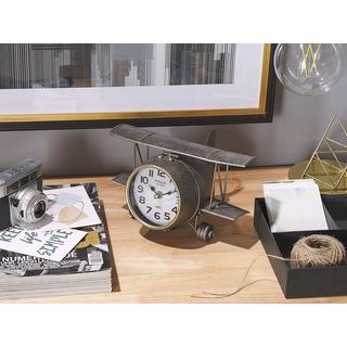 Beliani Tischuhr aus Eisen Industriell STANS  